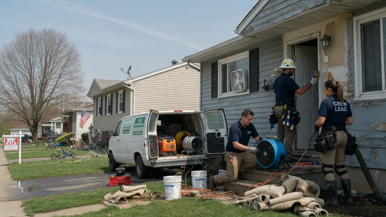 Flood Cleanup in Enochs, TX near me