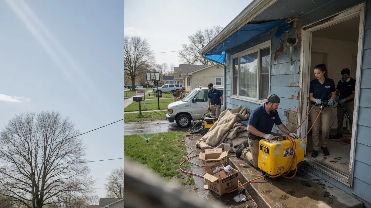 Basement Flood Cleanup in Enochs, TX near me
